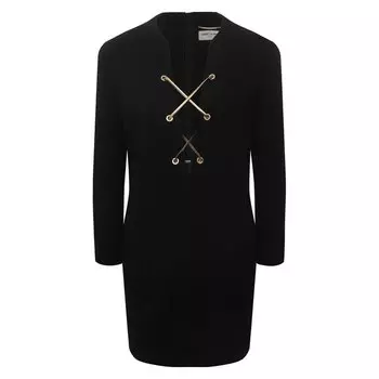 Шерстяное платье Saint Laurent