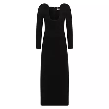 Шерстяное платье Saint Laurent