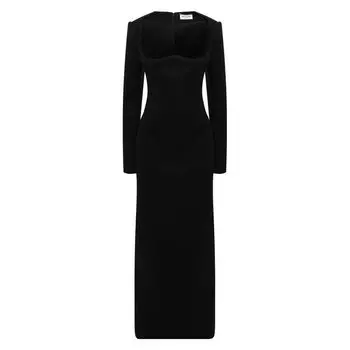 Шерстяное платье Saint Laurent