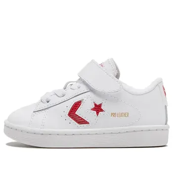 Кроссовки pro leather 'white red' Converse, белый