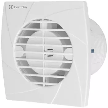 Вентилятор вытяжной настенный, Electrolux, установочный диаметр 100 мм, 15 Вт, 80 м/ч, обратный клапан, Eco, EAFE-100
