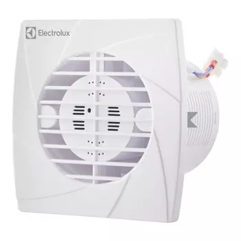 Вентилятор вытяжной настенный, Electrolux, установочный диаметр 120 мм, 20 Вт, 150 м/ч, обратный клапан, Eco, EAFE-120