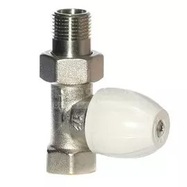 Вентиль радиаторный для воды, 1/2" (15 мм), прямой, ProFactor, PF RVS 372