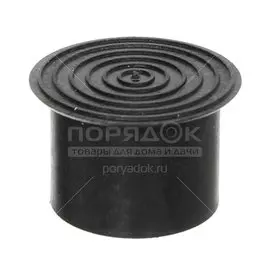 Заглушка для ножек, R-15, наружняя, черная, Trodos, Joker Black, 313073