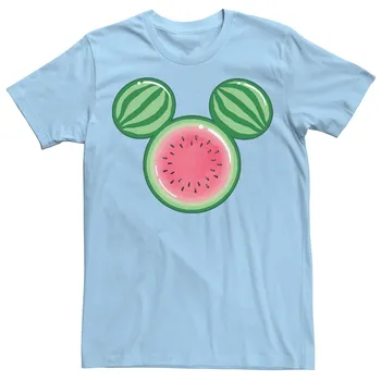 Мужская футболка Disney Mickey & Friends Mickey Watermelon Ears Licensed Character