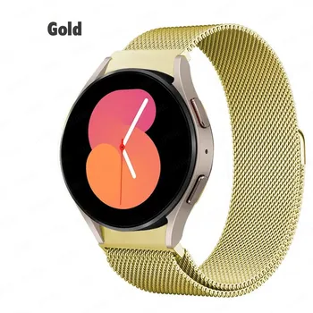 Ремешок Milanese Loop для Samsung Galaxy Watch 7 6/4/5 pro 44 мм 40 мм 45 мм Браслет No Gaps для Galaxy Watch 6 classic 43 мм 47 мм ремешок Galaxy Watch 6 40mm