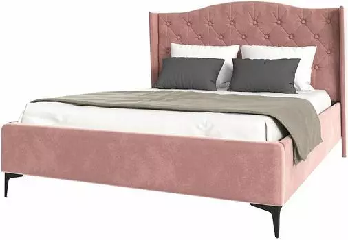 TANGO кровать 1800х2000 Велюр Розовый