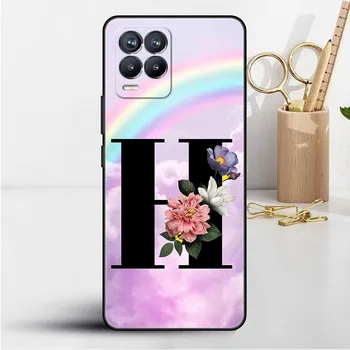 Розовый мягкий чехол TPU с буквами MSR для Realme 8 C21 9 Pro 8i 9i GT Neo 3 2 C3 7 6 C21Y C15 C11 C35 силиконовый чехол для телефона Realme GT Neo 3