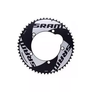 Звезда велосипедная Sram Chainring Red TT, 10s, 54T, 130mm, Al 4mm, черный, 11.6215.198.030