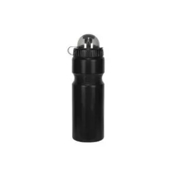 Велофляга STARK DL-600C, 750 мл, пластик, с клапаном, черный, DL-600C