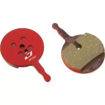 Тормозные колодки Jagwire Mountain Sport Disc Pad Avid BB5, красный, BWD1001