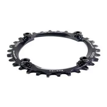 Звезда передняя A2Z NW chainring, 30T, алюминий, черный, NW-30T-104-1