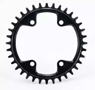 Звезда передняя Garbaruk 96 BCD (Shimano SLX-M7000/XT-M8000) Round, 36T, черный, 4820036111718
