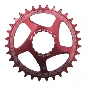 Звезда Race Face Cinch Direct Mount 32T, красный, RNWDM32RED