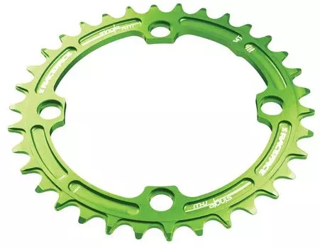 Звезда Race Face Narrow Wide, 104x30T, зеленый, RNW104X30GRN