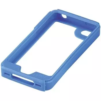 Чехол защитный-бампер BBB Patron для телефона iphone 4, синий, BSM-32