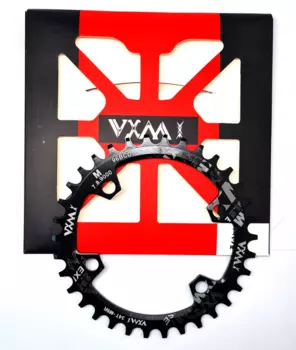 Звезда веклосипедная VXW NARROW/WIDE, передняя, 96sBCD, 34T, AL7075, черный, ZTB21191
