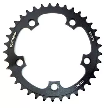 Звезда велосипедная BMX SD, передняя, 5x110, 41T, черная, SDCR15511041BK