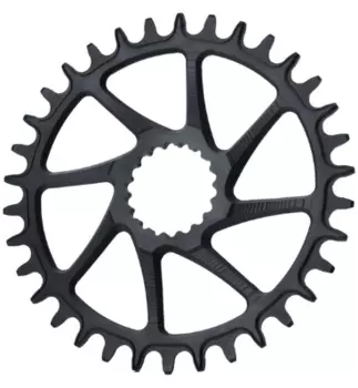 Звезда велосипедная Garbaruk, передняя, Cannondale Hollowgram (Ai-compatible) Round 36T Black, 5907441526609