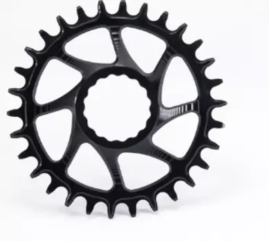 Звезда велосипедная Garbaruk, передняя, Race Face Cinch Round (BOOST) 28T Silver, 5907441530088