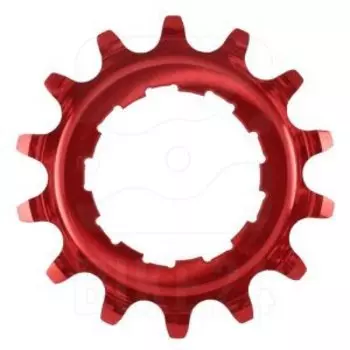 Звезда велосипедная Garbaruk, задняя, single speed, 14T, Red, 4820000011426