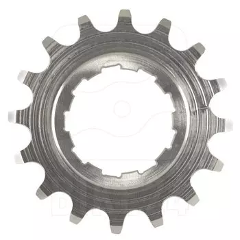 Звезда велосипедная Garbaruk, задняя, single speed, 16T, Silver, 4820000011686