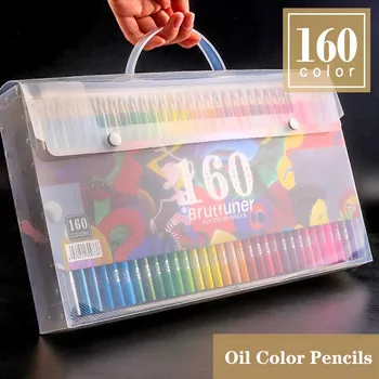 48/72/120/160 цветов Набор цветных деревянных карандашей Lapis De Cor Artist Painting Oil Color Pencil 48 colors разноцветный