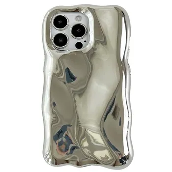 Модный противоударный чехол с узором пиролита для Iphone 13 Pro Max 14 12 11 14promax, мягкий силиконовый чехол для задней панели телефона For iPhone 12 Pro жёлтый
