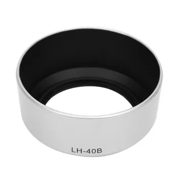 LH-40B Качественная портативная пластиковая бленда объектива камеры Olympus M.ZUIKO 45mm f1.8(черный) чёрный