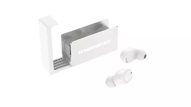 Беспроводная гарнитура Monster Clarity 510 AirLinks, серебристый (6922329919457)