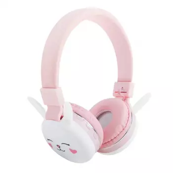 Беспроводная гарнитура Rombica MySound 4C, розовый/белый (BH-N024)