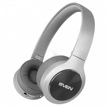 Беспроводная гарнитура SVEN AP-B580MV, mini jack 3.5 mm, серый (SV-018634)
