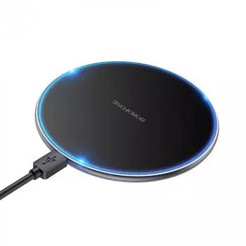 Беспроводное зарядное устройство Borofone BQ3 Pro, 15 Вт, универсальная, черный (6974443380583)