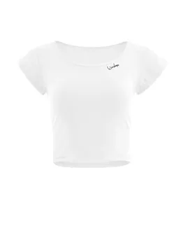 Функциональная рубашка Winshape Functional Light and Soft Cropped Kurzarmshirt AET137LS, цвет ivory