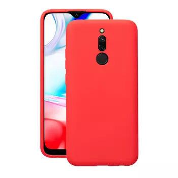 Чехол-накладка Deppa Gel Color Case для смартфона Xiaomi Redmi 8, полиуретан, красный (87383)