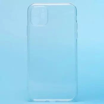 Чехол-накладка Clear Case для смартфона Apple iPhone 11, силикон/пластик, прозрачный (212637 )