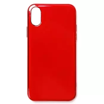 Чехол-накладка EVA для смартфона Apple iPhone X/XS, красный (7190/X-RV)