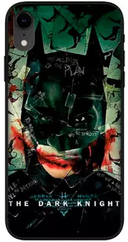 Чехол-накладка Deppa Batman для смартфона Apple iPhone XR, пластик, черный 04 (124260)