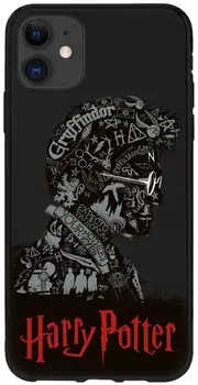 Чехол-накладка Deppa для смартфона Apple iPhone 11, TPU, черный HP Potter (124082)