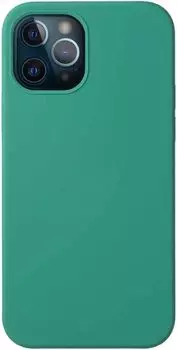 Чехол-накладка Deppa для смартфона Apple iPhone 12/12 Pro, силикон, зеленый (87720)