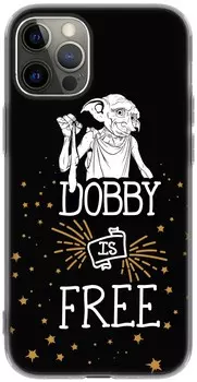 Чехол-накладка Deppa для смартфона Apple iPhone 12/12 Pro, TPU, черный Dobby (120821)