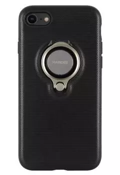 Чехол-накладка Hardiz Urban Case для смартфона Apple iPhone 8, TPU, поликарбонат, черный (HRD717400)