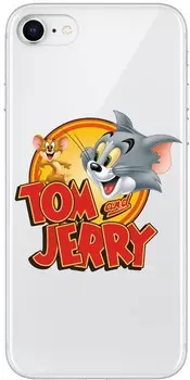 Чехол-накладка Deppa для смартфона Apple iPhone 7/8/SE, TPU, прозрачный T&J (124510)