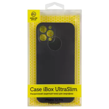 Чехол-накладка iBox UltraSlim для смартфона Apple iPhone 12 Pro, черный (УТ000029078)