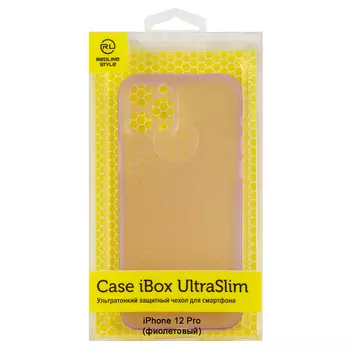 Чехол-накладка iBox UltraSlim для смартфона Apple iPhone 12 Pro, фиолетовый (УТ000029074)
