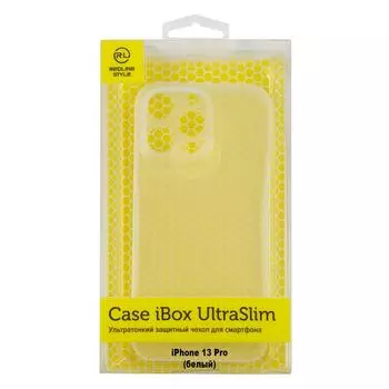 Чехол-накладка iBox UltraSlim для смартфона Apple iPhone 13 Pro, белый (УТ000029097)