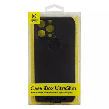 Чехол-накладка iBox UltraSlim для смартфона Apple iPhone 13 Pro Max, черный (УТ000029108)