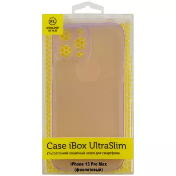 Чехол-накладка iBox UltraSlim для смартфона Apple iPhone 13 Pro Max, фиолетовый (УТ000029104)