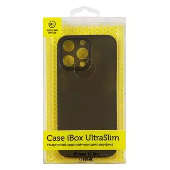 Чехол-накладка iBox UltraSlim для смартфона Apple iPhone 13 Pro, серый (УТ000029101)