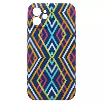 Чехол-накладка Luxo Creative для смартфона Apple iPhone 12, силикон, разноцветный 116 (229583)